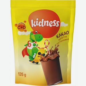 Какао-напиток Kidness растворимый с витаминами 135г