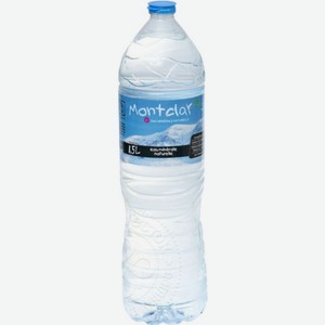 Вода минеральная негазированная Montclar