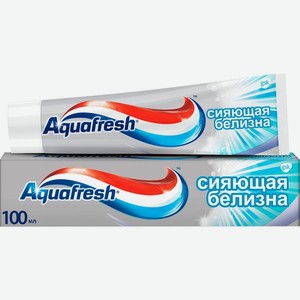 Зубная паста Aquafresh сияющая белизна