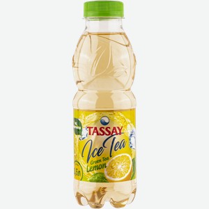 Напиток Чай зеленый негаз Тассай лимон Юникс п/б, 0,5 л