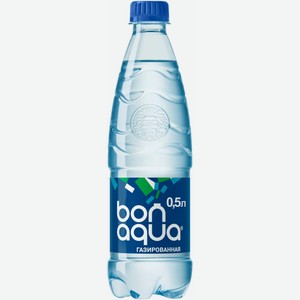 Вода  Бон-Аква  сильногазированная 0.5л