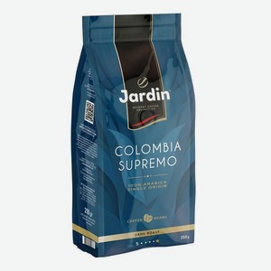 Кофе в зернах Jardin Colombia Supremo 250гр
