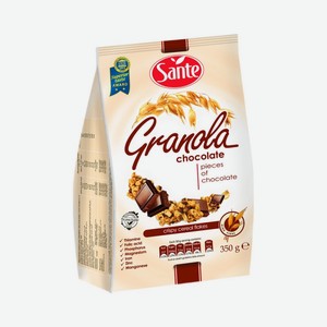 Сухой завтрак Sante Granola Гранола с шоколадом, 350 г