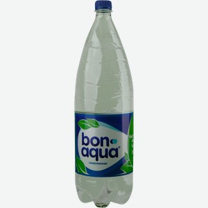 Вода Bonaqua очищенная газированная, 2 л, шт