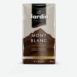 Кофе молотый Jardin Mont Blanc светлообжаренный, 250 г