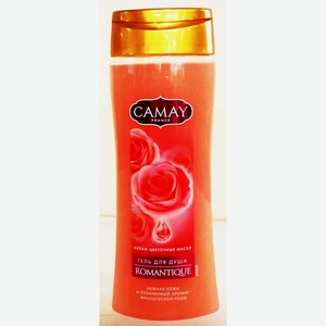 Гель для душа Camay France Romantique c ароматом французской розы, 250 мл, шт