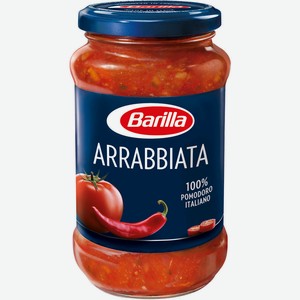 Соус томатный Barilla Arrabbiata с перцем чили, 380 мл, шт