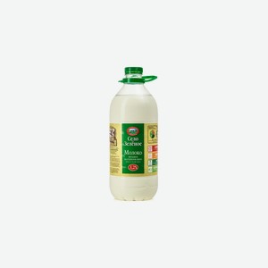 Молоко Село Зеленое пастеризованное 3,2%, 906 мл, шт