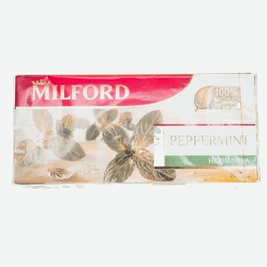Напиток Milford Peppermint чайный, 20x1,5 г