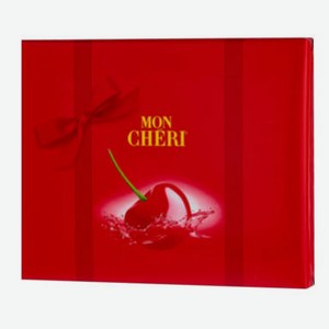 Конфеты Mon Cheri из темного шоколада с вишней и ликером, 262,5 г