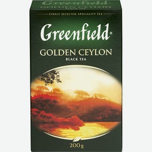 Чай черный Greenfield Golden Ceylon, листовой, 200 г