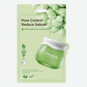 Тканевая маска с экстрактом зеленого винограда Green Grape Pore Control Mask 20мл: Маска 1шт