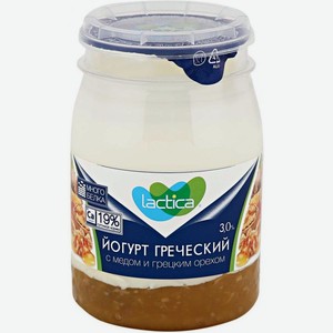 Йогурт Lactica Мед и грецкий орех 3% 190г