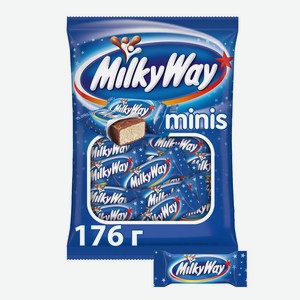 Конфеты шоколадные Milky Way Minis пак 176г