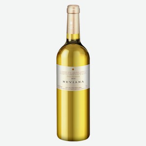 Вино Нувиана Шардоне СОРТОВОЕ ОРДИНАРНОЕ белое сухое 12-14% 0,75л (Испания)