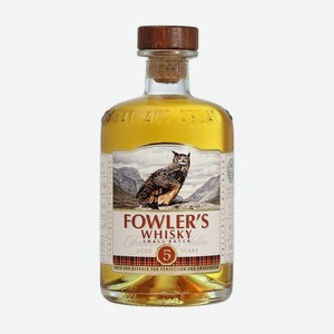 Виски зерновой Fowler s 40% 0,5л