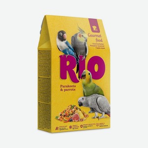 Рио гурмэ корм для средних и крупных попугаев (250 г)