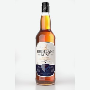 Виски Highland Mist 7 лет, 0.7л Великобритания