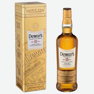 Виски Dewar s The Monarch 15 лет в подарочной упаковке, 0.75л Великобритания