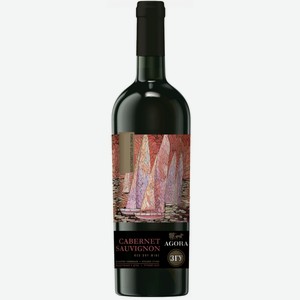 Вино Agora Cabernet Sauvignon красное сухое, 0.75л Россия