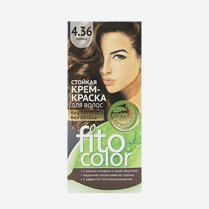 Крем-краска для волос Fitocolor мокко N4.36 115 мл