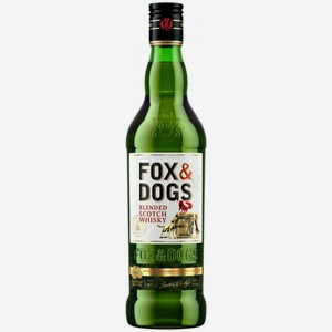 Виски Fox & Dogs, 0.5 л