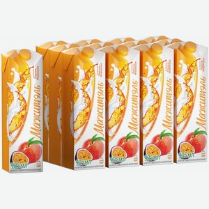 Сывороточный напиток Мажитэль персик-маракуйя 0.05%, 905 г, 12 шт.