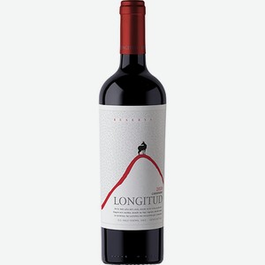 Вино Лонгитуд Карменер Резерва защ.наим. DO крас. сух. 13,0-13,5% 0,75 л /Чили/