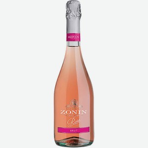 Вино игристое Зонин Розе роз. брют 11% 0,75 л /Италия/
