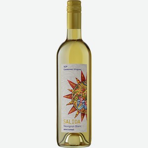 Вино Салида Совиньон Блан бел. п/сл. 7,5-15% 0,75 л /Уругвай/