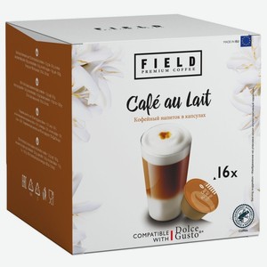 Кофе в капсулах Field Cafe au Lait 16 шт
