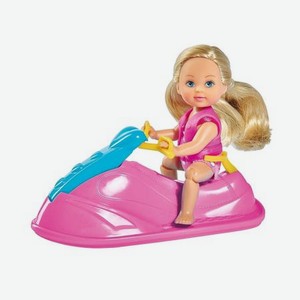 Кукла Еви в купальнике на водном скутере 12 см