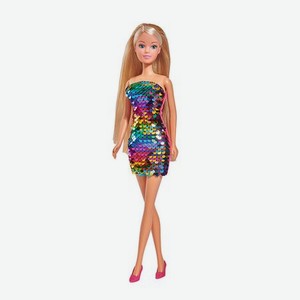 Кукла Штеффи в платье с пайетками 29 см