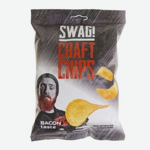 Чипсы картофельные SWAG! со вкусом Бекона 70 г