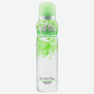 Дезодорант Malizia Green парфюмированный для тела, 100мл Италия