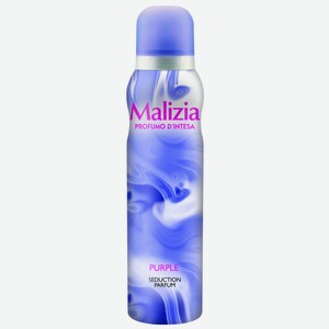 Дезодорант Malizia Purple парфюмированный для тела, 100мл Италия