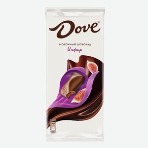 Шоколад молочный Dove с инжиром, 90 г