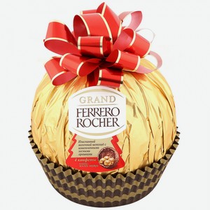 Шоколад молочный Grand Ferrero Rocher фигурный, 240 г