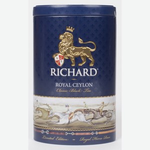 Чай Richard Royal Ceylon черный крупнолистовой, 80 г