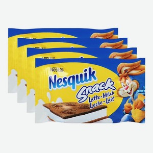 Пирожное Nesquik Snack бисквитное с молочным кремом, 26 г