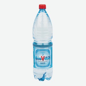 Вода минеральная Bio Vita питьевая столовая негазированная, 1,5 л, шт