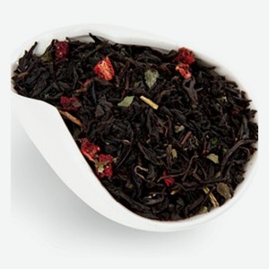 Чай черный Nadin Deluxe Ягодное лукошко крупнолистовой с ароматом земляники, малины и сливок, 500гр
