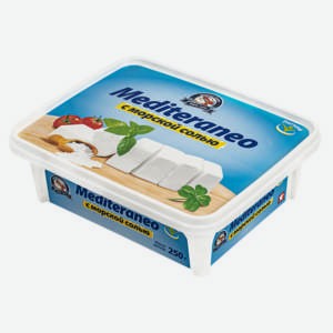 Сыр брынза Mlekara Sabac Mediteraneo с морской солью 25%, 250 г