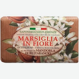 Мыло MARSIGLIA IN FIORE Almond & Orange Blossom