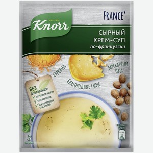 Сухая смесь Knorr Сырный крем-суп по-французски 48г
