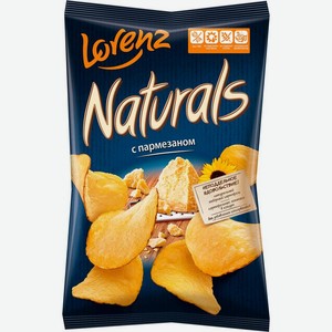 Чипсы картофельные Naturals с пармезаном 100г