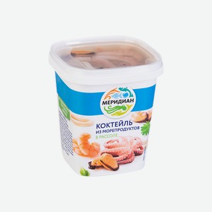 Коктейль из морепродуктов в рассоле Меридиан 415г