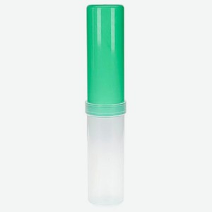 Пенал-тубус АССОРТИ  Стандарт плюс  прозрачный+цветной прозрачный (ПН-2851), пластик