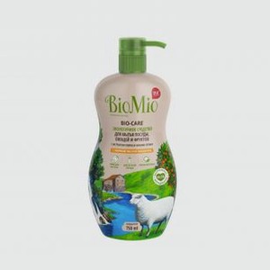 Экологичное средство для мытья посуды, детских бутылочек, овощей, фруктов BIOMIO Bio-care С Мандарином 750 мл