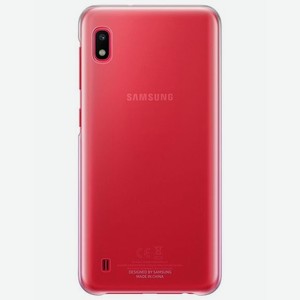 Чехол (клип-кейс) Samsung Galaxy A10 Gradation Cover розовый (EF-AA105CPEGRU)